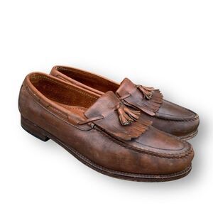 SAS Genuine Handsewn Slip On Kilte Tassel Loafers Cordovan Men's Size 11.5 USA
